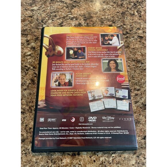 Disney Pixar Ratatouille Cooking Fun For All Ages Wal-Mart Exclusive Bonus DVD - Picture 3 of 4